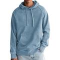 Per uomo Felpa con cappuccio Nero Verde chiaro Borgogna Blu marino Verde scuro Con Cappuccio Semplice Tasca Sport Outdoor Casuale Quotidiano Streetwear Cool Abbigliamento Sportivo Primavera