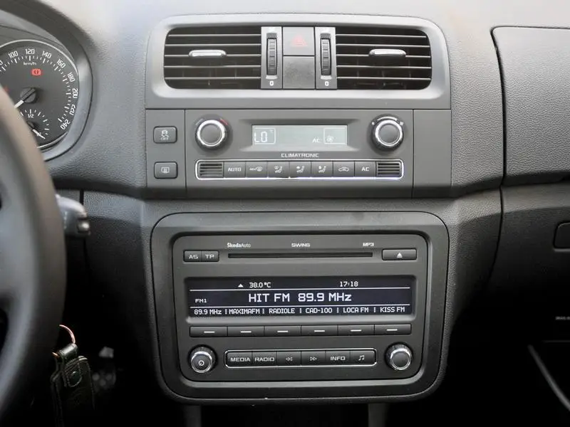 for Skoda Fabia 2 II MK2 Roomster Praktik 2008-2014 Head Unit GPS 2 Din 9" Stereo Wireless Carplay Android Car Multimedia Radio