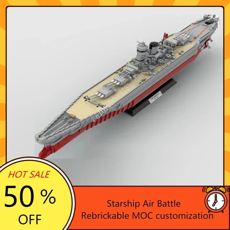 3591PCS Naval Military Flugzeugträger Zerstörer Schlachtschiff Militärkriegsschiff Modell Benutzerdefinierte Puzzles Geburtstagsspielzeug Weihnachtsgeschenk Image
