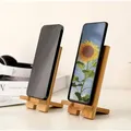 Supporto per telefono in legno da tavolo rimovibile Supporto per smartphone pigro Porta cavo di ricarica per iPhone Samsung Xiaomi Supporto per telefono cellulare retrò