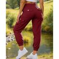Per donna Pantaloni Cargo Pantaloni da escursionismo Esterno Vestibilità regolare Asciugatura Rapida Pantaloni Tasca Nero Rosa Campeggio / Escursionismo Corsa S M L XL XXL
