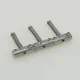 1 set di 3 selle a ponte in lega di titanio da 21 mm (TC4) per sella in ottone per chitarra TLCaster vintage