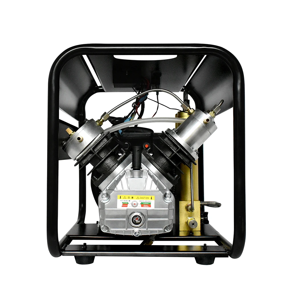 TUXING 300Bar PCP Air Compressor 4500Psi High Pressure Compressor Built-in Filter Auto-stop for Diving Scuba 6.8L Tank TXEDM042