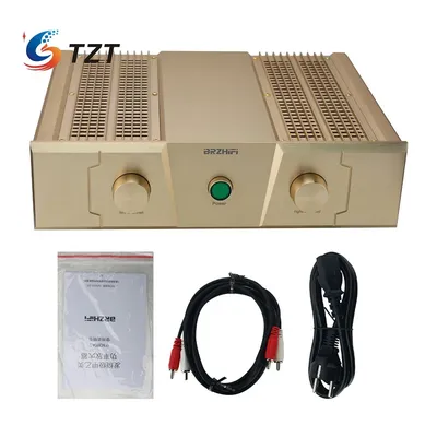 TZT Gold Version FM300A 2-Channel Power Amplifier Replacement for FM ACOUSTIC FM300A Classic Amplifier