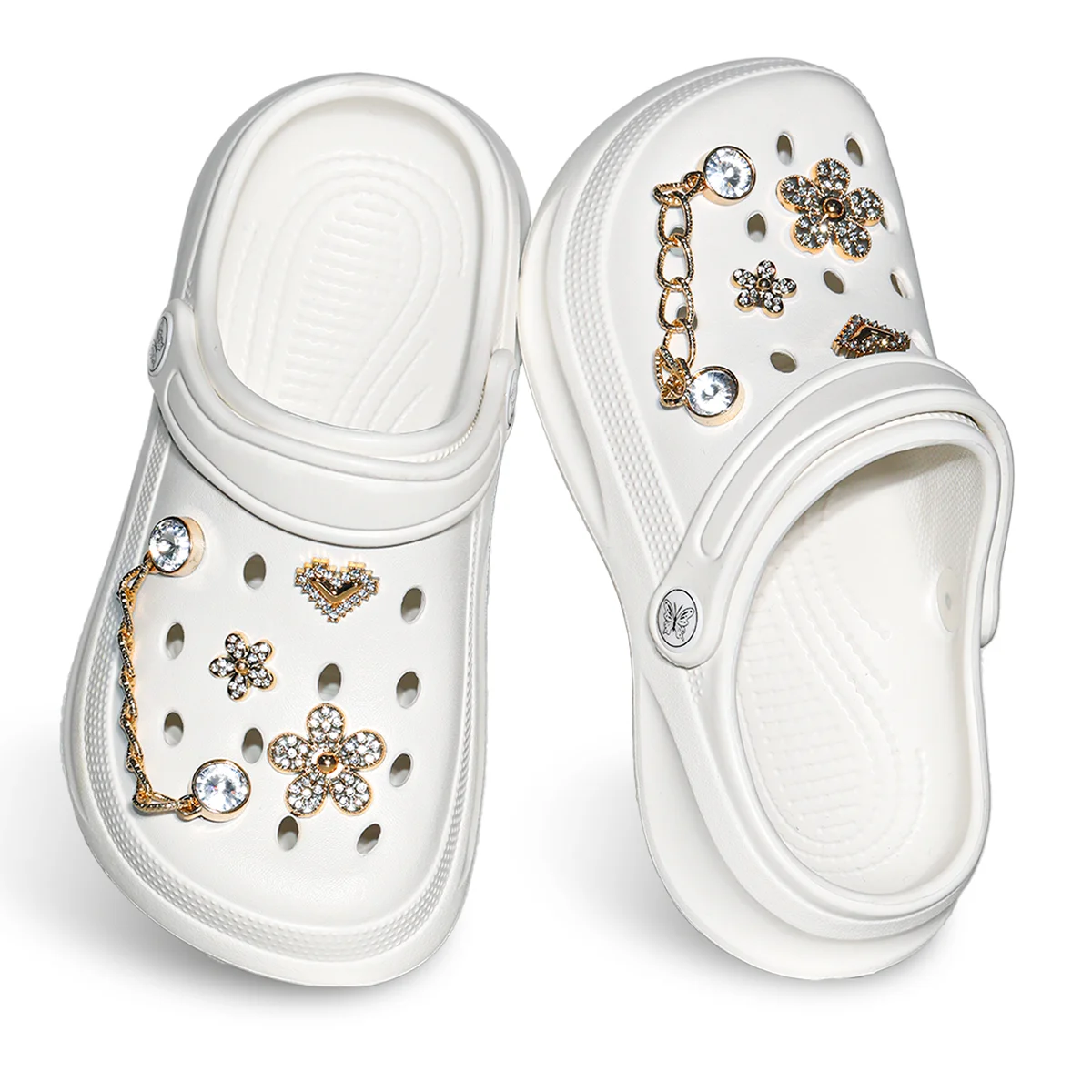 Leichte Garten-Clogs | Sommer-Strandschuhe mit Cut-Out-Design, rutschfest und atmungsaktiv, Slip-On-Design 168 Image
