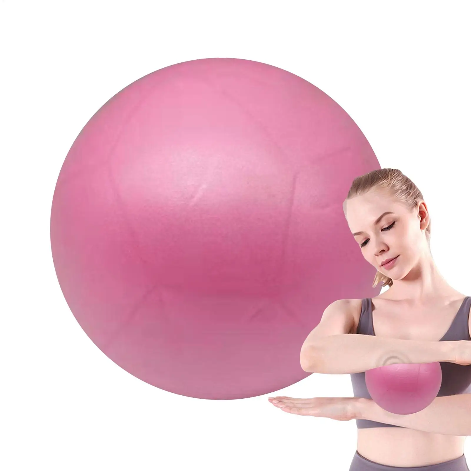 15CM Inflation Indoor Yoga Ball Fitness PVC Pilates Übung Gym Ball Balance & Stabilität Anti Burst Übung Bälle Image