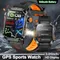 T-REX3 Outdoor Sport GPS Position Smart Uhr Männer 10ATM Wasserdicht Kompass Höhenmesser Bluetooth Anruf Fitness Militär Smartwatch