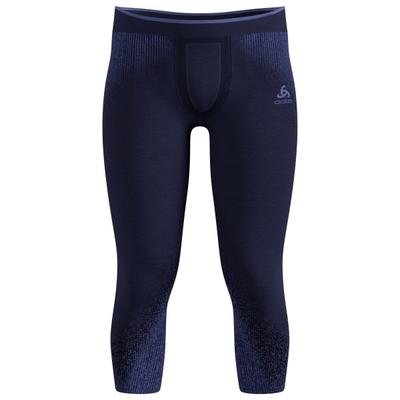 Odlo - Base Layer Bottom 3/4 Performance Warm Blackcomb - Kunstfaserunterwäsche Gr L blau Image