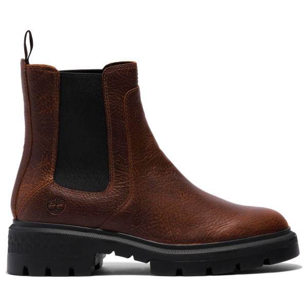 Timberland - Women's Cortina Valley Mid Chelsea Boot - Freizeitstiefel 41 | EU 40,5 braun/schwarz