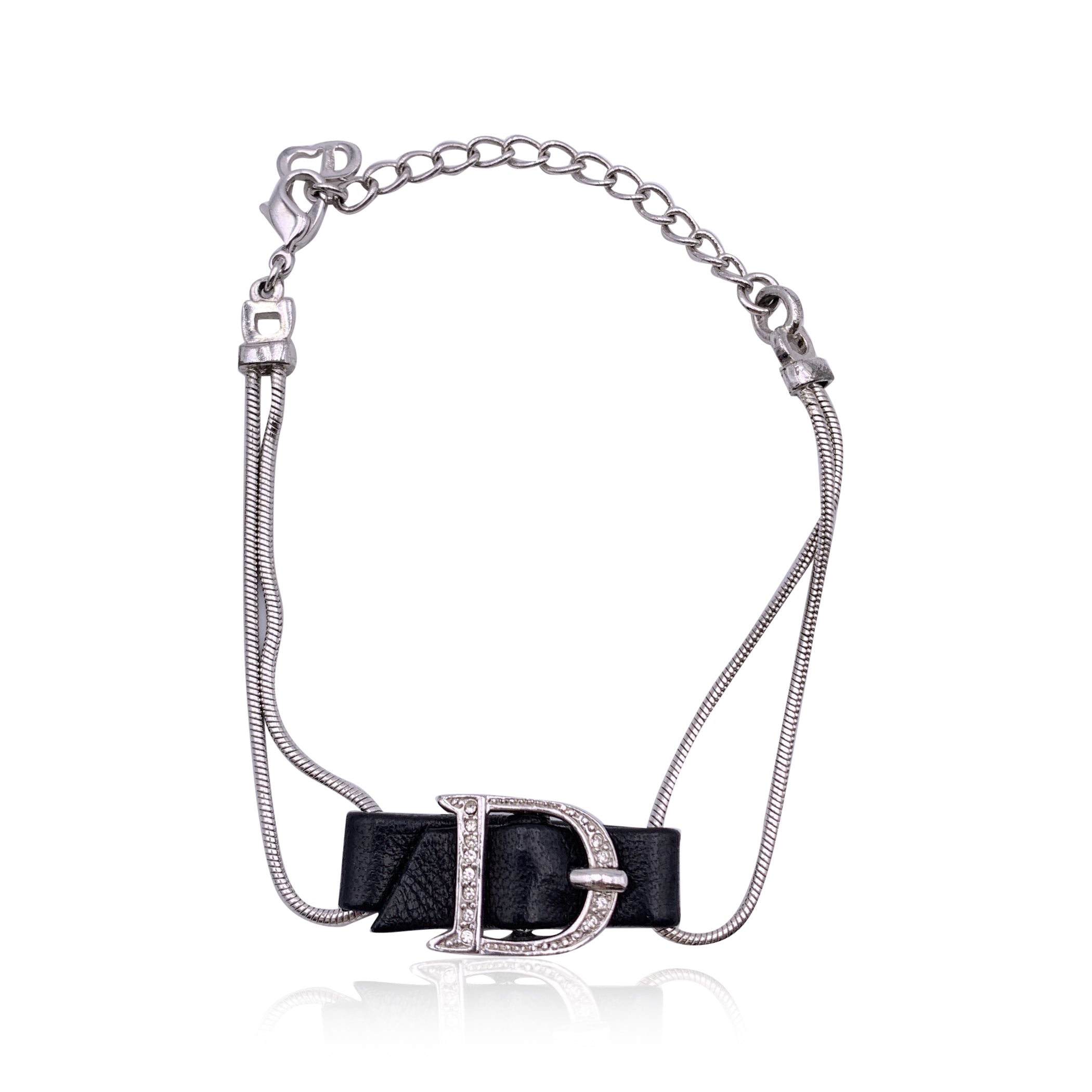 Dior Pre-owned Womens Christian Metal Bracelet - Silver - One Size | Dior Pre-owned Sale | Discount Designer Brands