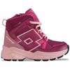 Winterboots LOTTO, Gr. 30, dunkelrot, pink, Synthetik, mehrfarbig, sportlich, Schuhe, - mit pratkischem Reißverschluss auf der Innenseite