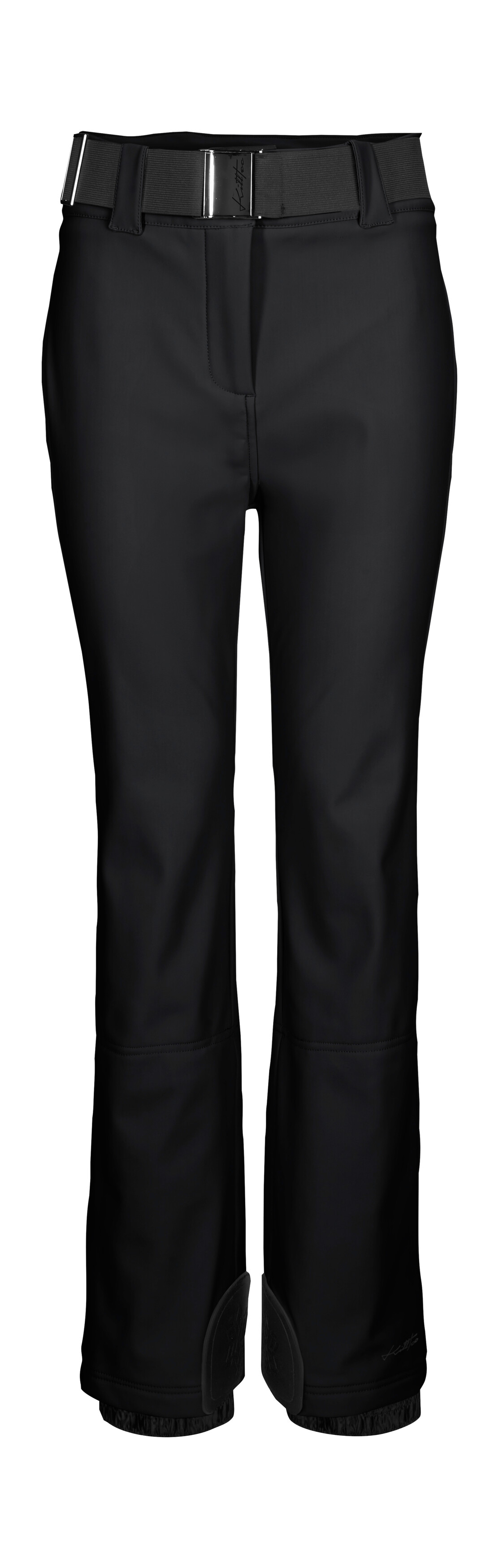 Skihose KILLTEC "KSW 119 WMN SKI SFTSHLL PNTS", Damen, Gr. 44, Normalgrößen, schwarz, Oberstoff: Oberseite: 88% Polyamid, 12% Elasthan, Rückseite: 95% Polyester, 5% Elasthan, Futter: 100% Polyester, Hosen, Atmungsaktive, wasserabweisende... Image