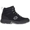 Winterboots LOTTO, Gr. 48, schwarz (schwarz, grau), Synthetik, Kunstfaser, mehrfarbig, sportlich, Schuhe, - mit wärmendem Innenfutter