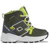 Winterboots LOTTO, Gr. 30, grün (olive, lime), Synthetik, mehrfarbig, sportlich, Schuhe, - mit pratkischem Reißverschluss auf der Innenseite