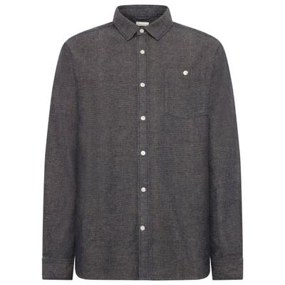 KnowledgeCotton Apparel - Zig-Zag Twill Structure Shirt - Hemd Gr XXL grau Image