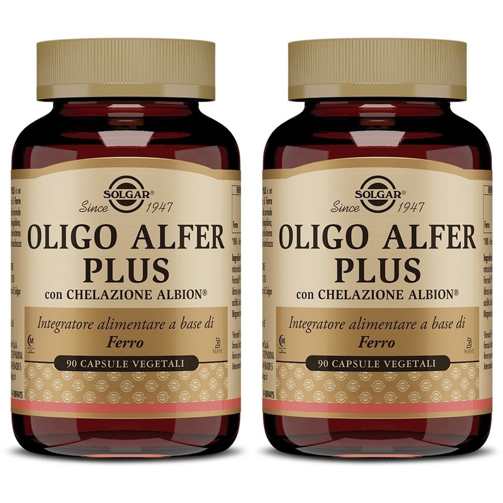 SOLGAR® OLIGO ALFER PLUS Set da 2 2x38 g Capsule
