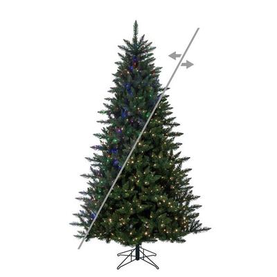 Vickerman 800942 - 4.5' x 37" Camdon 300 LED Light Pre-Lit Artificial Christmas Tree Christmas Tree (A860948LEDCC)