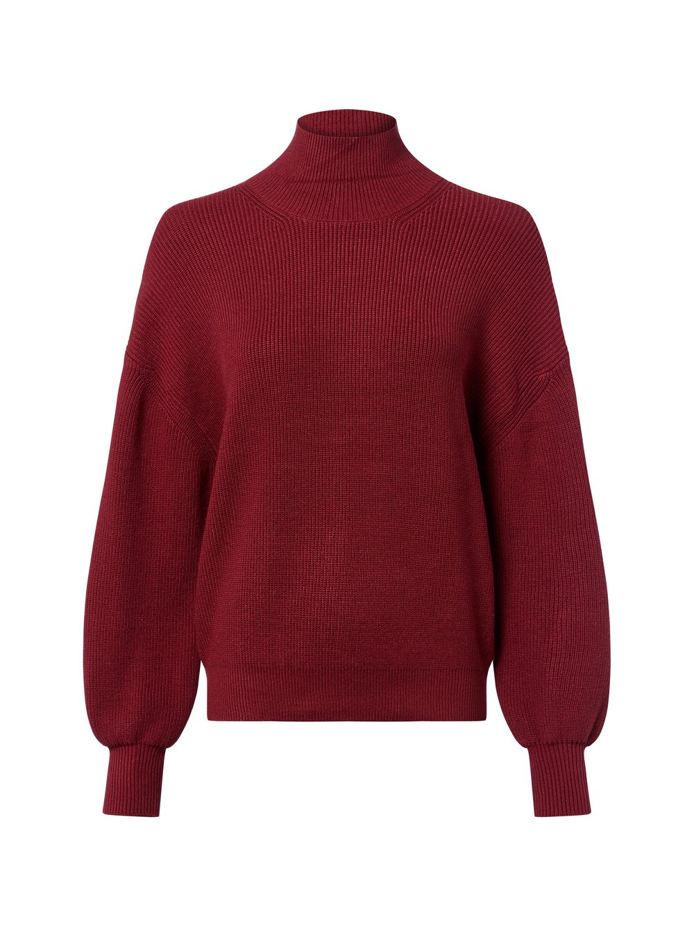 Msch Copenhagen Strickpullover Damen bordeaux, S/M Image