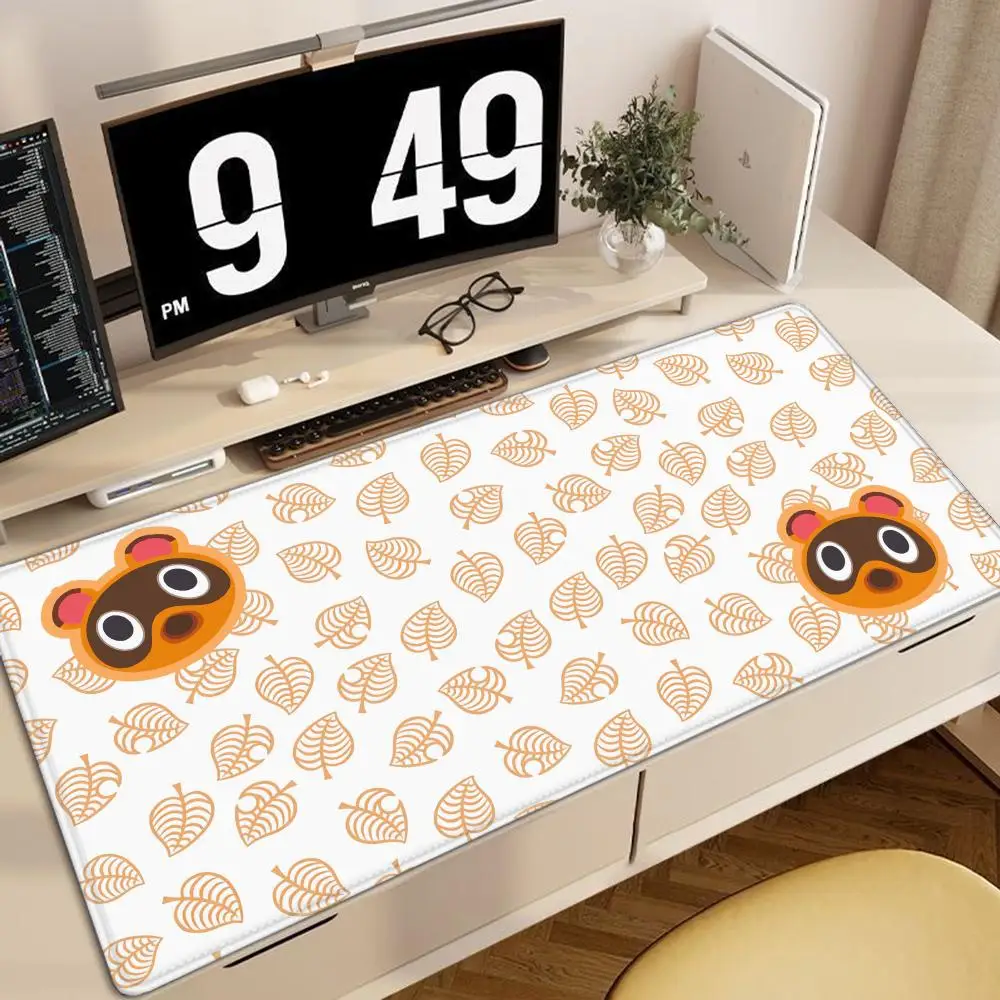 Animal Crossing New Horizons Großes Mauspad, Gaming-Zubehör, Mauspad, Tastaturmatte, PC-Gamer, Schreibtischunterlage, XXL-Computer-Mauspad Image