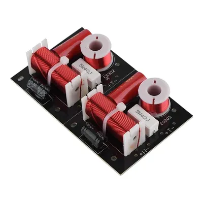 IDUD 2Pcs 400W Speaker Frequency Divider 2 Way 2 Unit Hi-Fi Soundshelf Crossover Filters Woofer And Tweeter