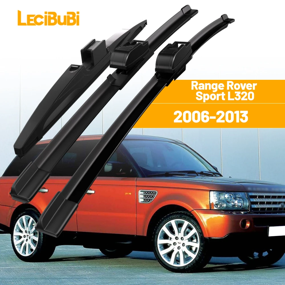 Für Land Rover Range Rover Sport L320 2006-2013 1 satz Vorne und Hinten Scheibenwischerblätter Scheibenwischer 2007 zubehör Image