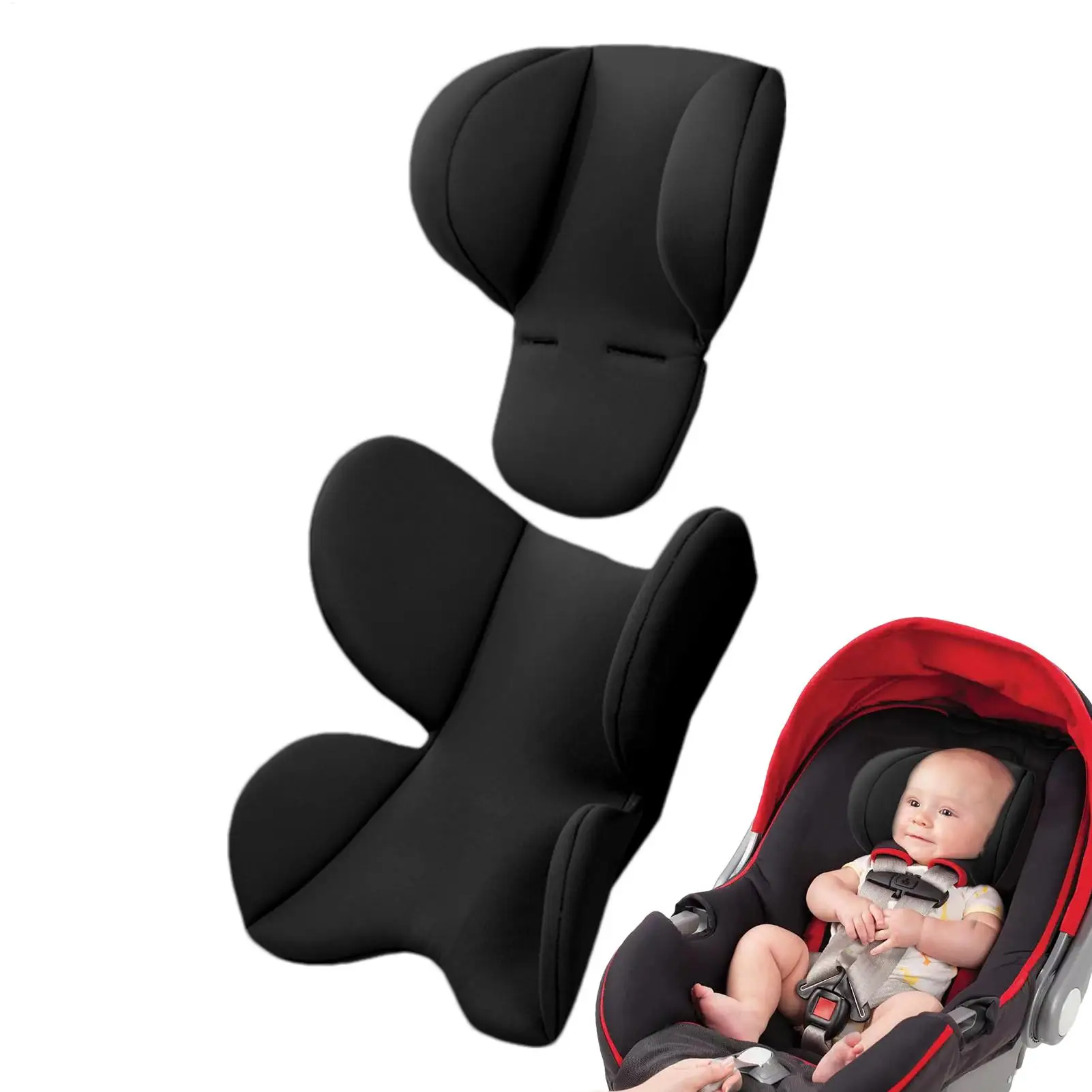 Baby Kinderwagen Sitz Pad Multifunktionale Universal Baby Auto Sitzkissen Kinder Warenkorb Matratze Matte Kinderwagen Zubehör Image