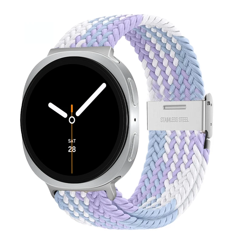 Armband für Samsung Galaxy Watch 8 Riemen 44 mm 40 mm Zubehör Geflochtenes Gürtelarmband Correa Galaxy Watch 8 Classic 46 mm Band Image