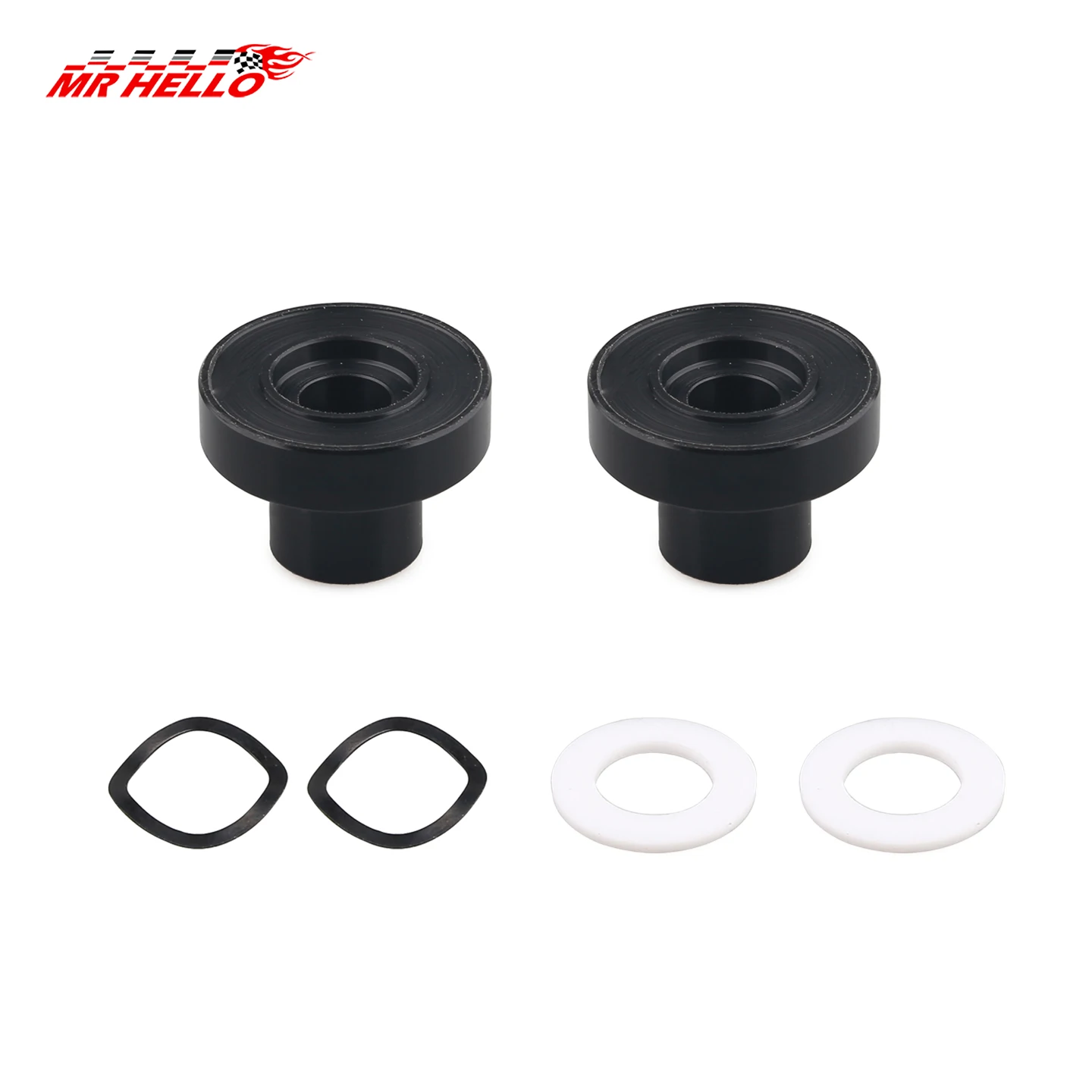 2x Fensterbuchse 909-925 Ersatz Premium Ersatzteile Langlebig Professionell Einfach zu installieren Passend für Mazda Miata 90-05 Image