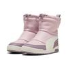 Sneaker PUMA "MULTIFLEX 2 BOOT AC PS", Gr. 34, mauve mist, warm weiß, plum jam, Textil, sportlich, Schuhe