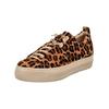 Sneaker PAUL GREEN "Paul Green Sneaker Veloursleder", Damen, Gr. 37,5, braun (leopard), Veloursleder, casual, Schuhe