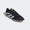 Fußballschuh ADIDAS PERFORMANCE "PREDATOR CLUB INDOOR SALA E", Gr. 42,5, core schwarz, cloud weiß, lucid lemon, Synthetik, Textil, sportlich, Schuhe, geeignet als Hallenschuhe