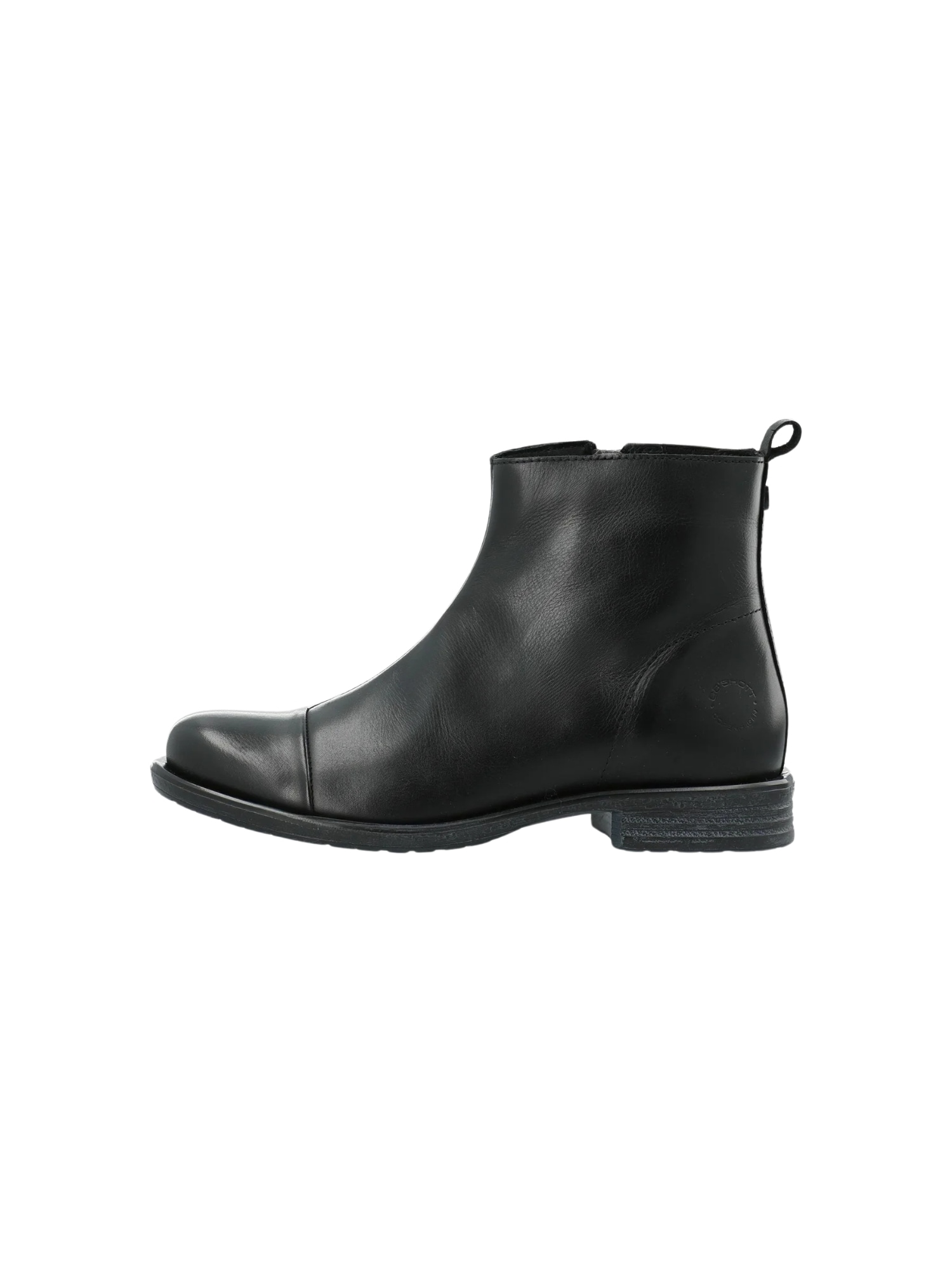 Stiefel CA'SHOTT "Ca'Shott Ankle boots CASEMMA", Damen, Gr. 39, Normalschaft, schwarz, schwarz, Obermaterial: 100% Leder, Schuhe Stiefel