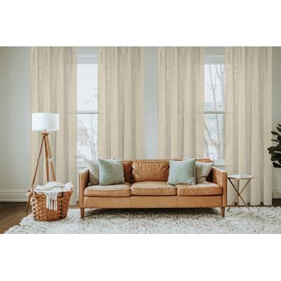 Vorhang HOME BASICS "SOFTY" Gr. 2, grau (taupe), B:140cm H:225cm, Polyester, Gardinen, Ösenschal SOFTY Uni Image