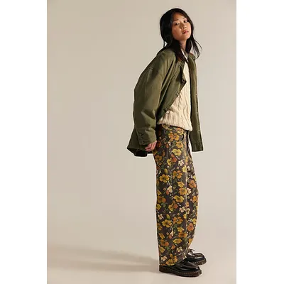 We The Free Deep Trance Printed Jeans at Free People in Dark Gro, Size: 31