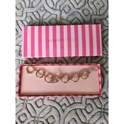 Victoria's Secret Jewelry | Victoria's Secret Rose Gold Chunky Angel Wing Bracelet | Color: Pink | Size: Os