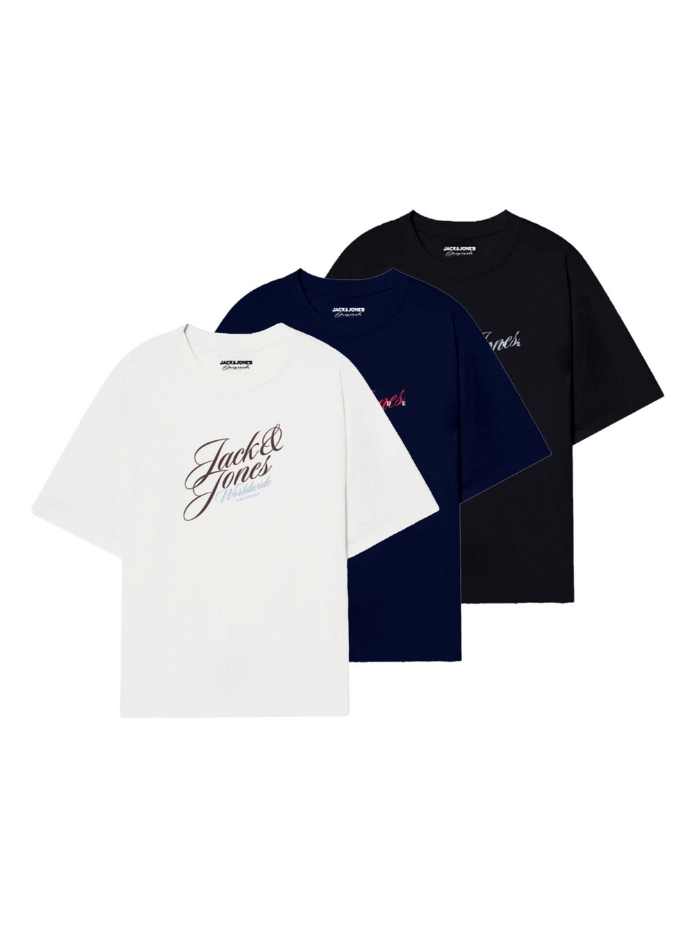 Jack & Jones T-Shirt Herren schwarz, M Image