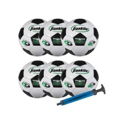 Franklin Sports Competition 100 Soccer Ball Team Pack w/Pump