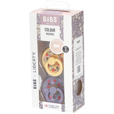 Bibs 2 Liberty Garden Strawberry Pale St Schnuller Image