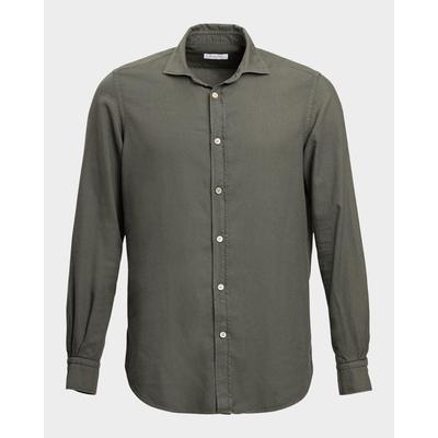 Garment-Dyed Sport Shirt