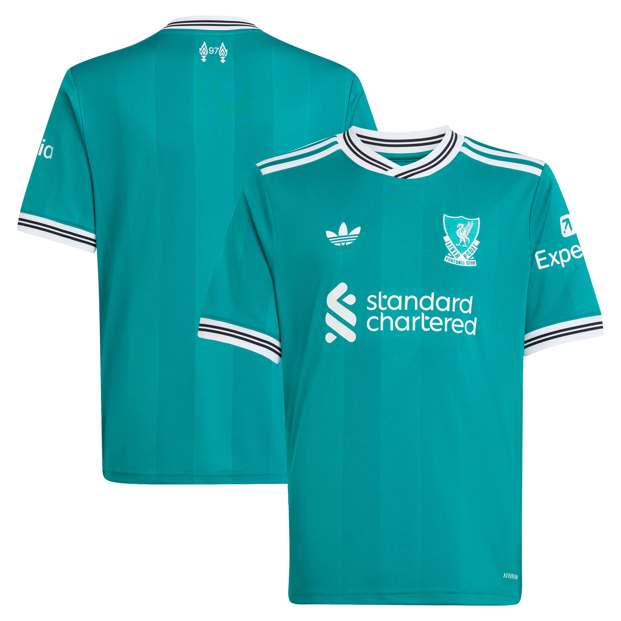 Liverpool adidas Drittes Trikot 2025-26 - Kinder Image