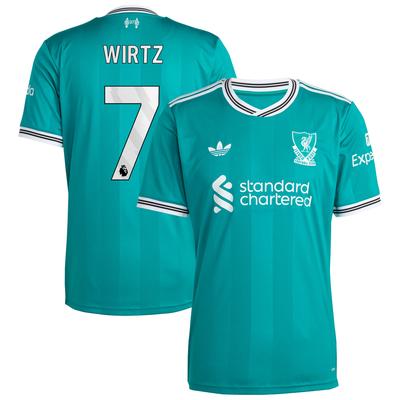 Liverpool adidas Ausweichtrikot 2025-26 mit Aufdruck Wirtz 7 Image