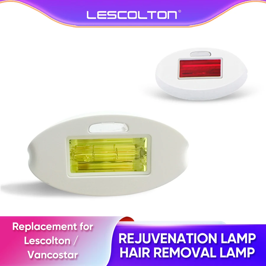 IPL Epilator Lamp for Lescolton Laser Permanent Hair Removal IPL Epilator Device flash Rejuvenation lamp Bulb Epilation Bulb