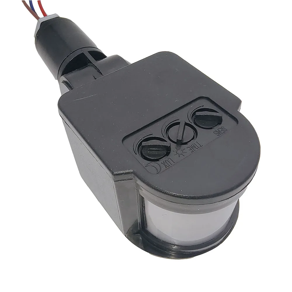 Sensore di movimento 220V PIR rilevatore di movimento automatico a infrarossi Timer 220V interruttore della luce del sensore esterno per sensore di movimento della luce a LED