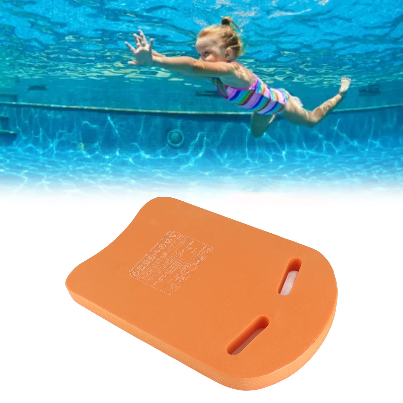 EVA-Schwimm-Kickboard, Schwimm-Kickboard, EVA, leichtes UShape-Schwimmhilfe-Kickboard für Erwachsene und Kinder, Schwimmhilfe-Board Image