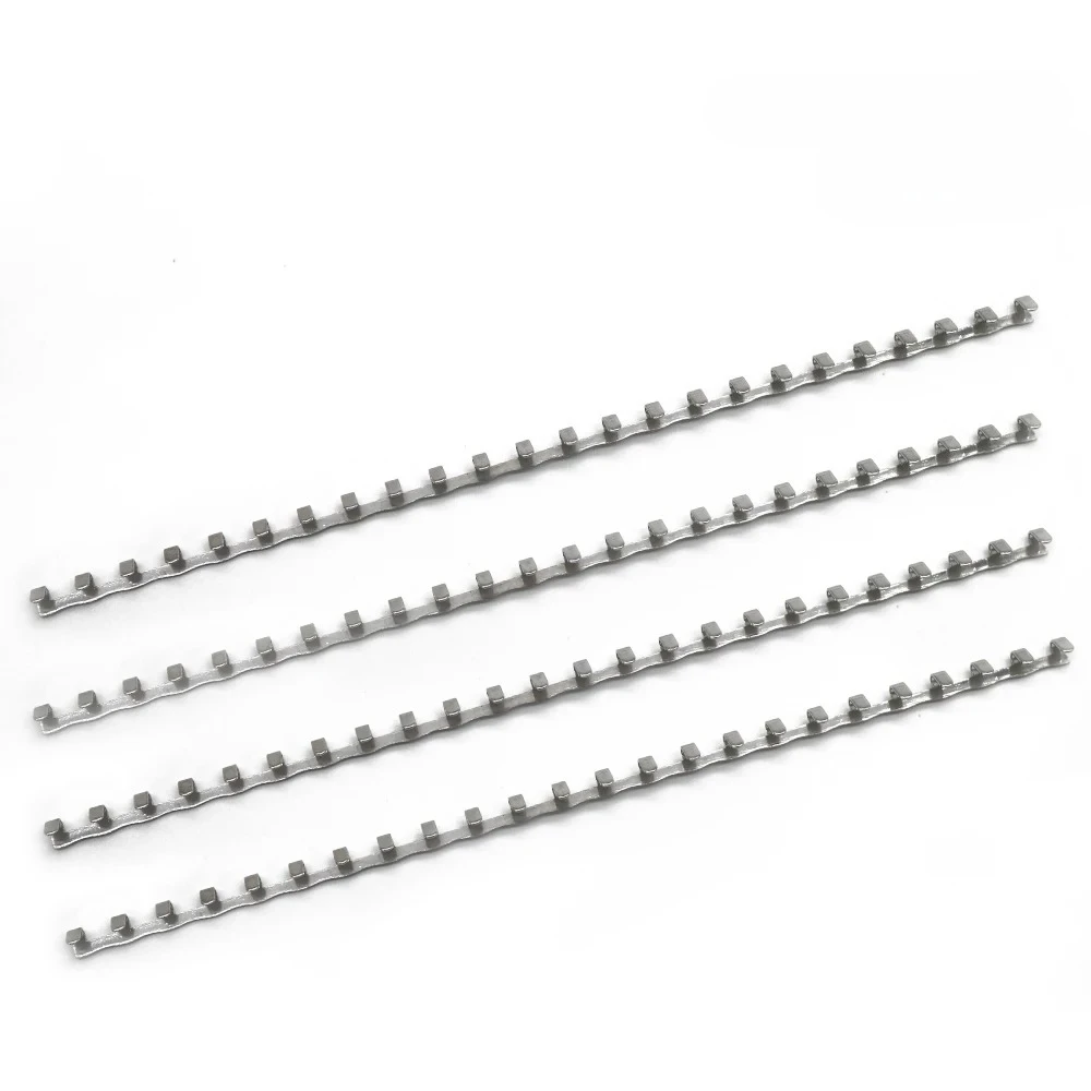 NIGF 4 Teile/beutel Dental Arch Schiene Kieferorthopädische Kiefer Bruch Zubehör Autoklavierter Stahl Einweg Zahnmedizin Ortho Arch Bar Image