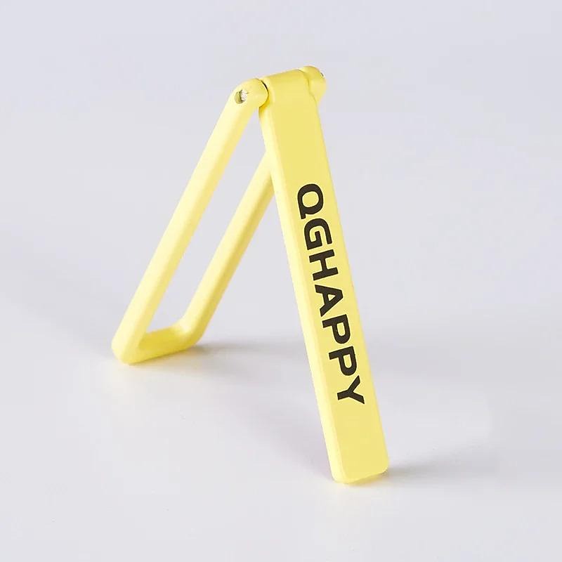 Ultra Thin Foldable Mobile Phone Holder Bracket Magnetic Metal Alloy Desktop Cell Phone Stands Universal Phone Support Kickstand