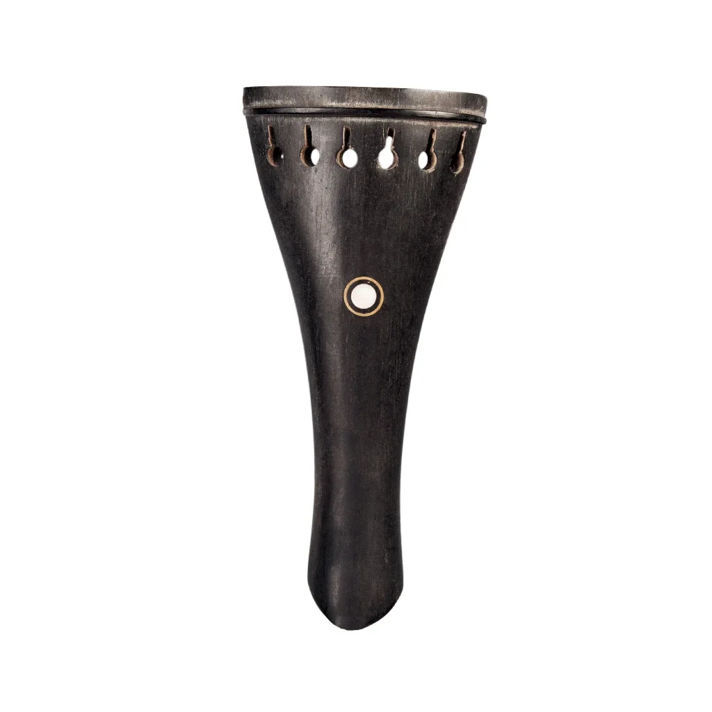 6 String Violin Tailpiece 4/4 Violino Ebony Paris Eye Electric Violins Parts Tailpieces Orchestral Strings DIY Accessories