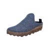 Hausschuh ASPORTUGUESAS "Asportuguesas Hausschuhe Filz", Damen, Gr. 38, blau (mittelblau), Filz, casual, Schuhe