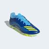 Fußballschuh ADIDAS PERFORMANCE "F50 MESSI CLUB FÜR HART- UND ASCHENPLÄTZE", Gr. 39, royal blau, solar gelb, semi blau burst, Synthetik, sportlich, Schuhe, geeignet für Rasen- und Kunstrasenplätze