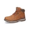 Winterboots DOCKERS BY GERLI, Herren, Gr. 44, braun (cognac), Lederimitat, Schuhe, Schnürboots mit Warmfutter